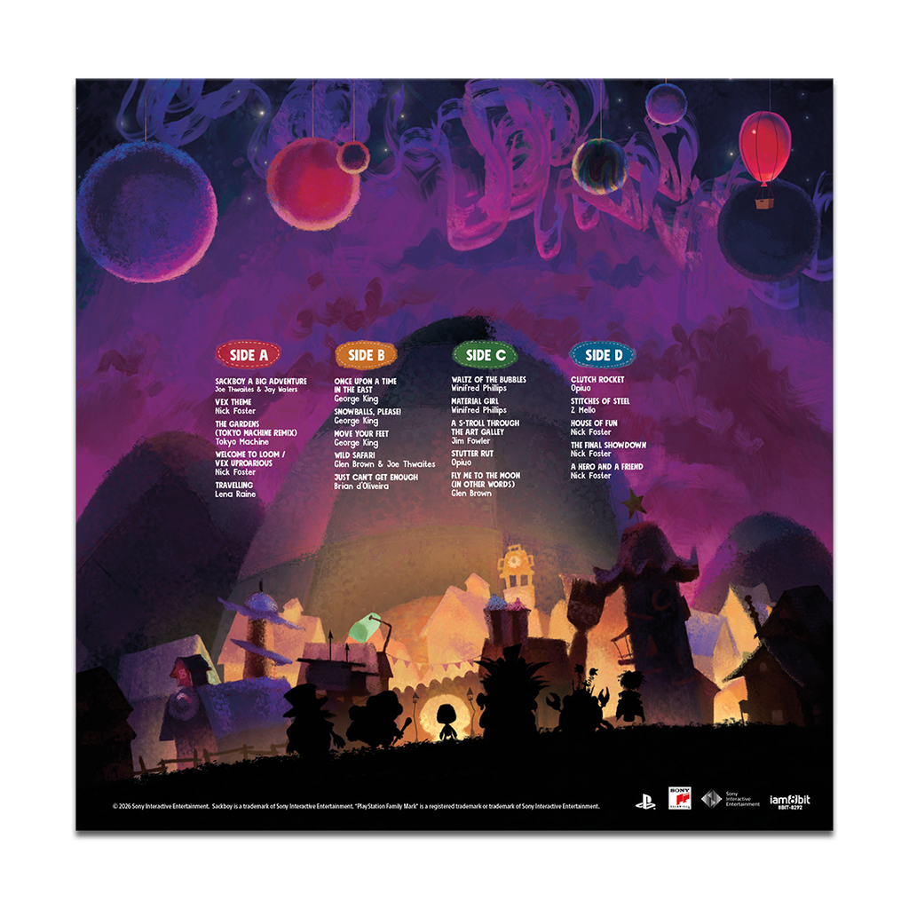 LITTLEBIGPLANET 2xLP Vinyl Soundtrack (Distro Title)