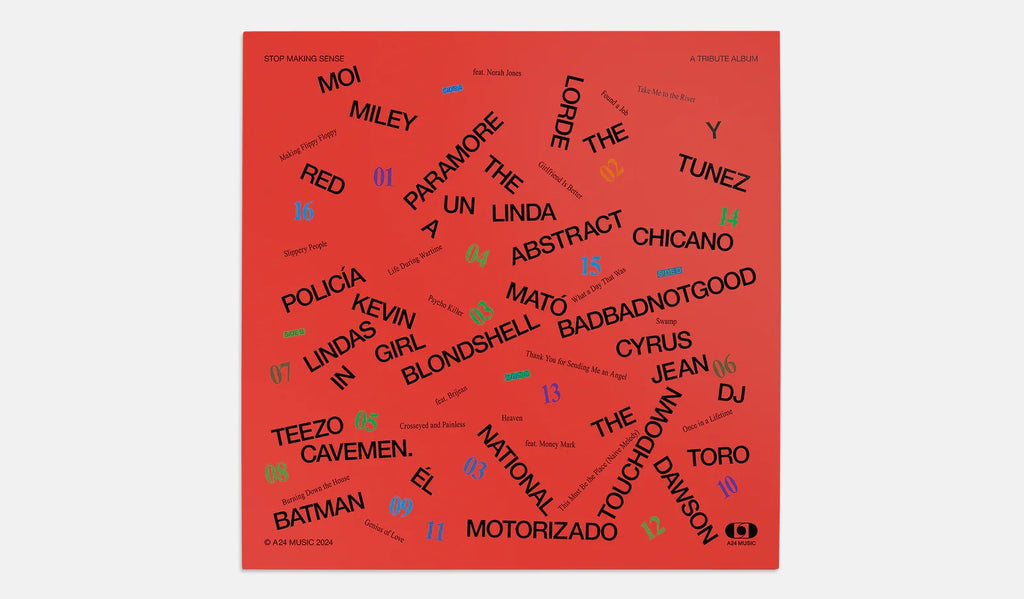 Everyone’s Getting Involved: A Tribute to Talking Heads’ Stop Making Sense 2XLP