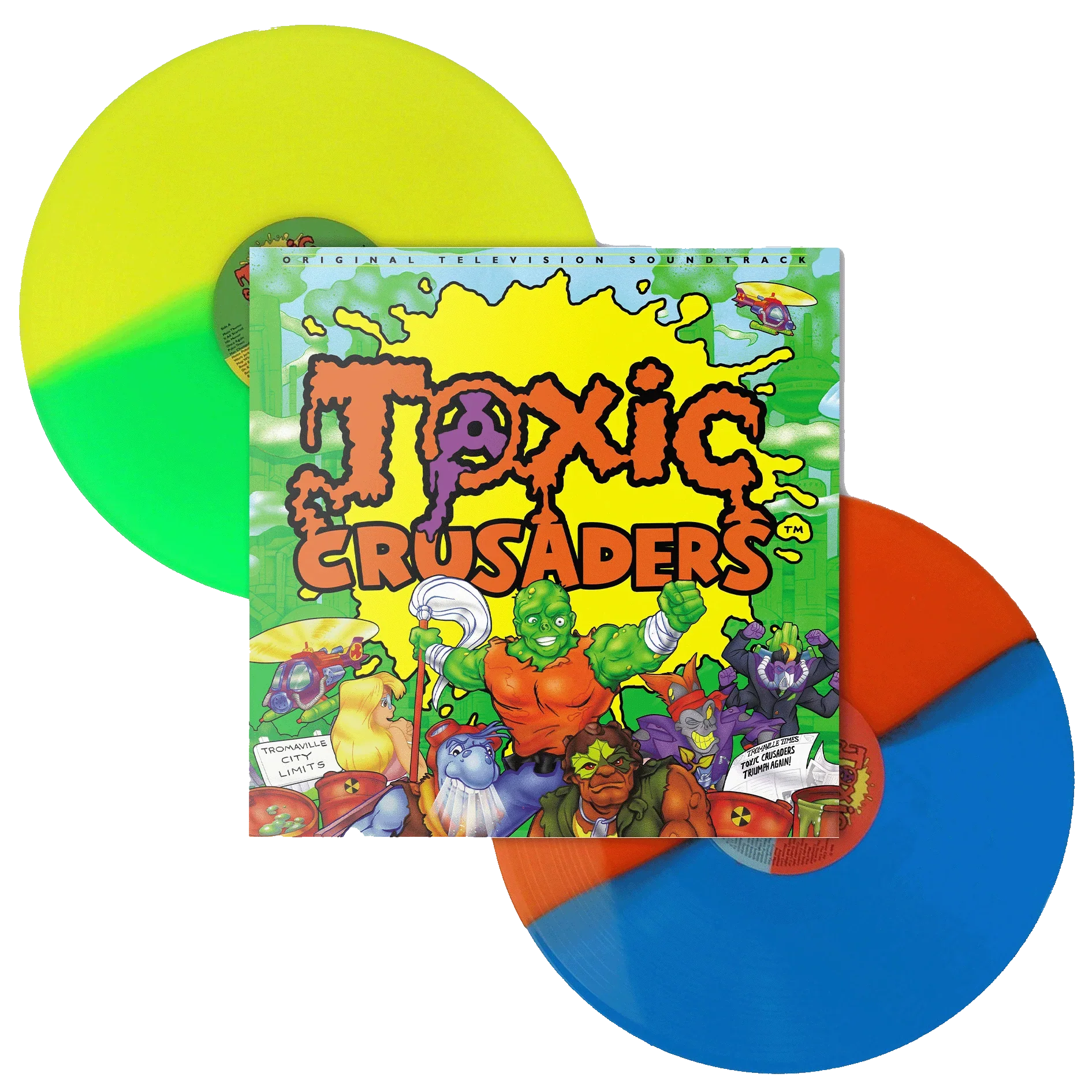 Toxic Crusaders - Original Television Soundtrack 2XLP