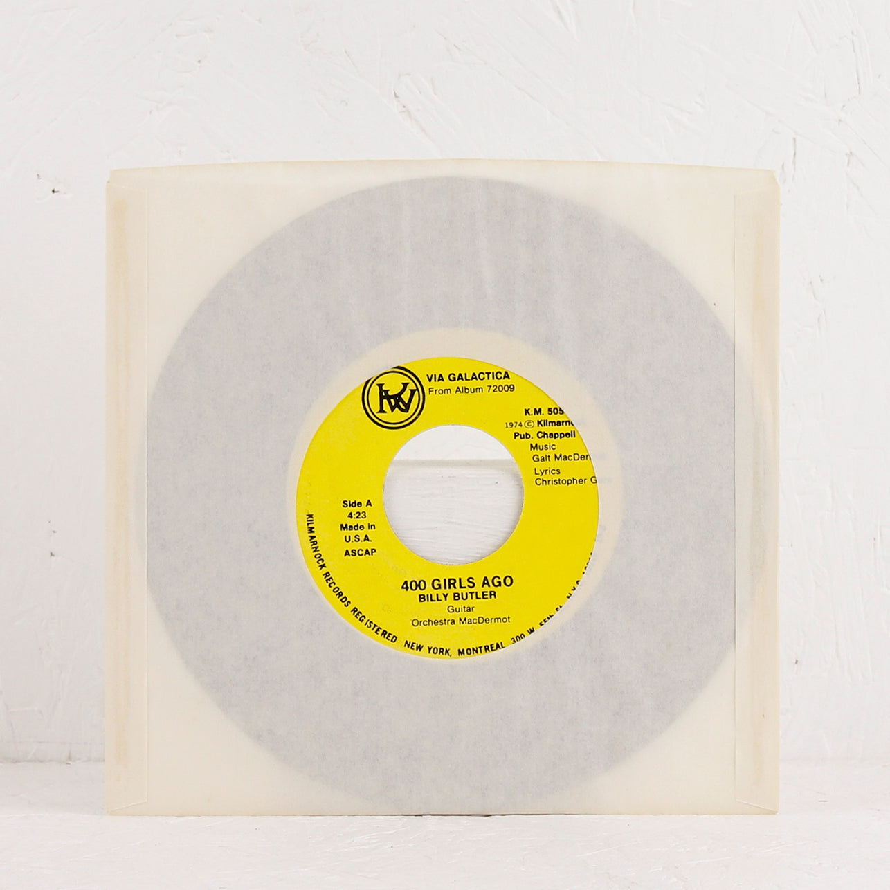 400 Girls Ago – Vinyl 7"