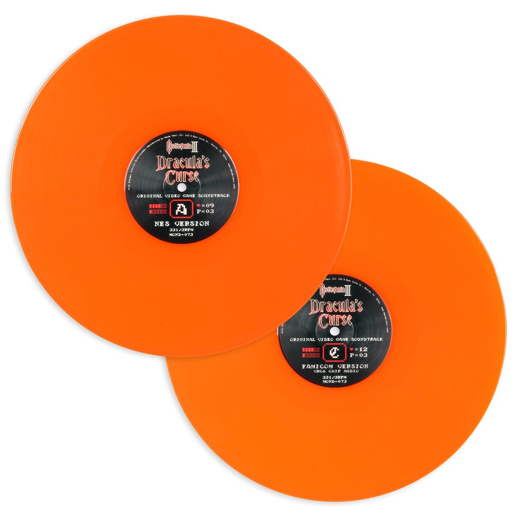 Castlevania III: Dracula's Curse – Original Video Game Soundtrack 2XLP (Distro Title)