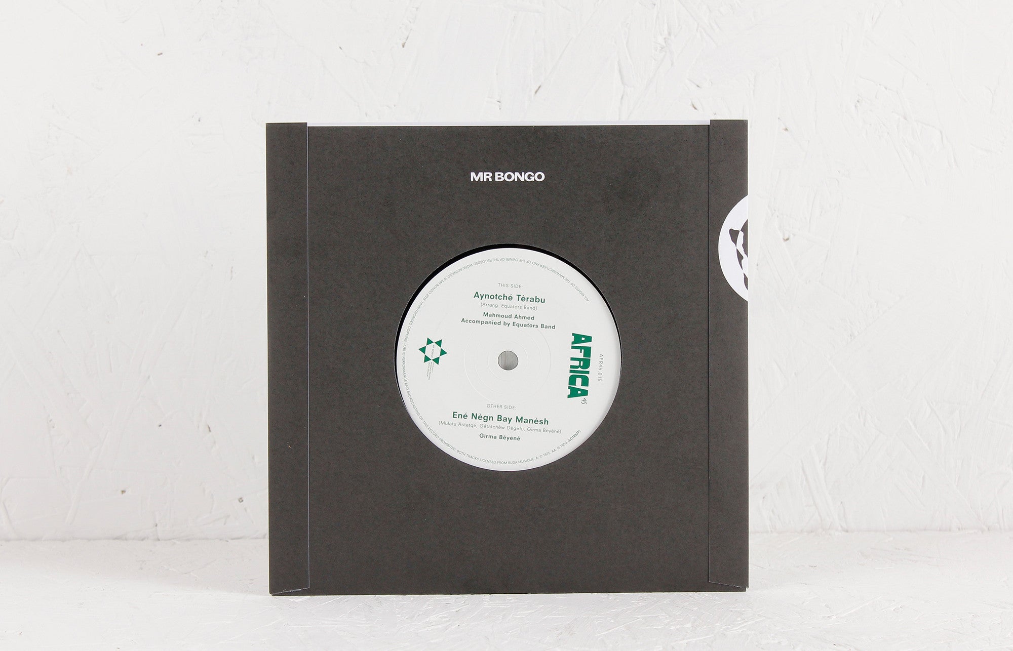 Mahmoud Ahmed – Aynotché Tèrabu / Seyoum Gèbrèyès & Wallias Band – Mètch Ené Terf Fèlèghu – 7" Vinyl