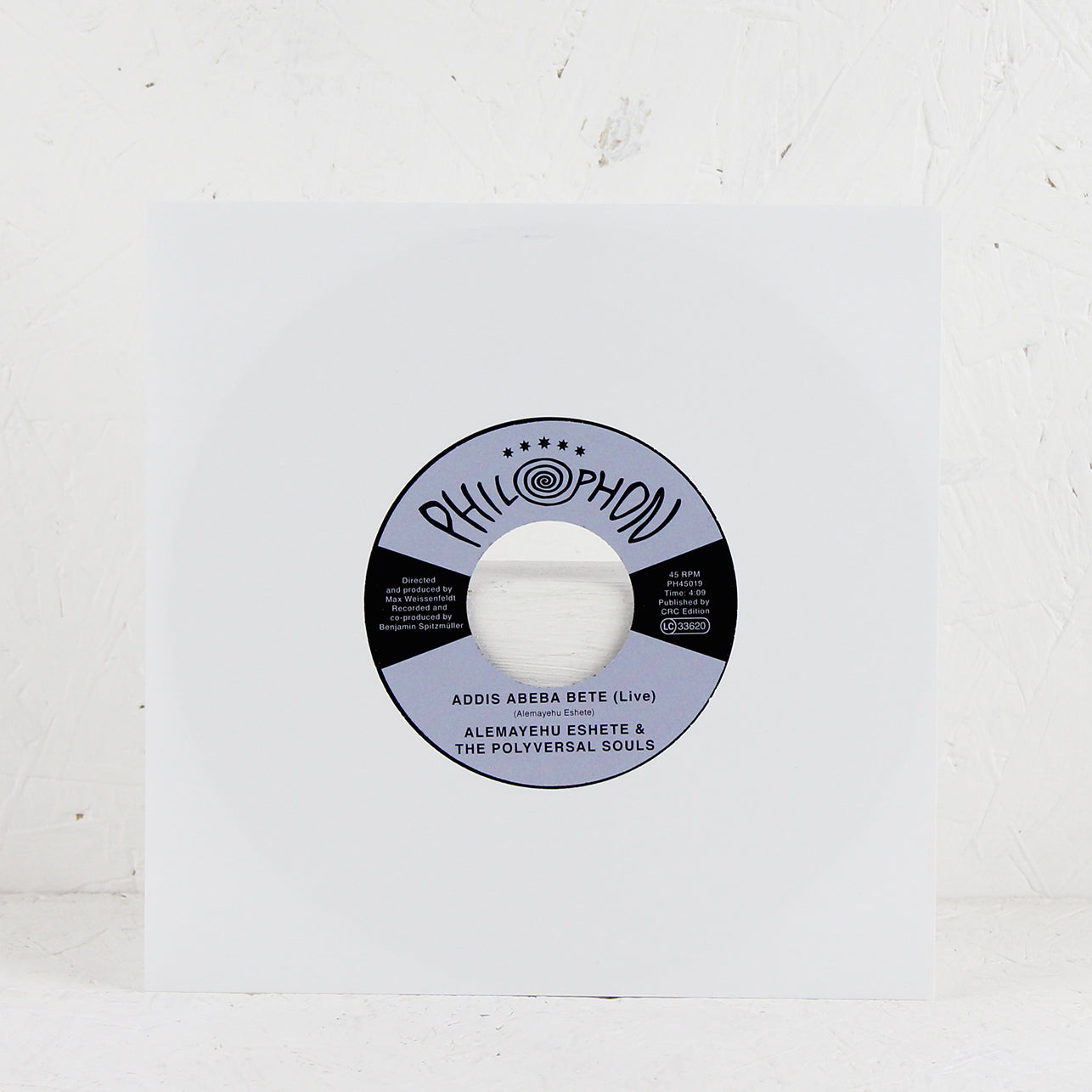 Addis Abeba Bete (live) / Portrait of Alemayehu (Night-time) – Vinyl 7"