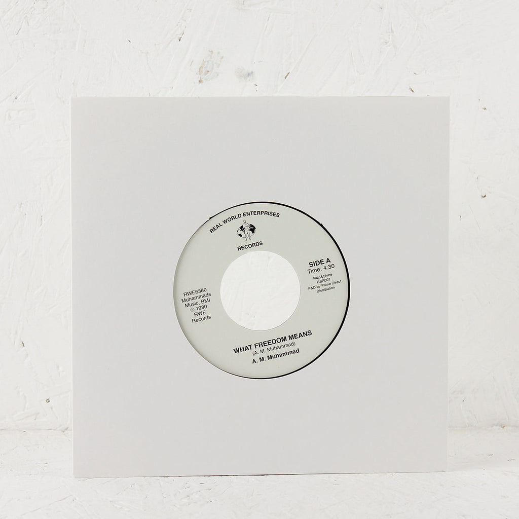 What Freedom Means / Tenderly – Vinyl 7"