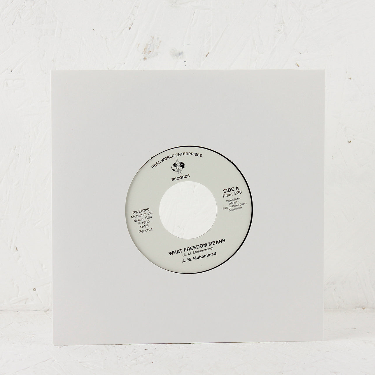 What Freedom Means / Tenderly – Vinyl 7"