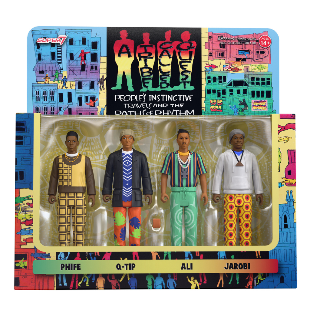 People's Instinctive Travels and the Paths of Rhythm ReAction (4x 3.75" Figures)