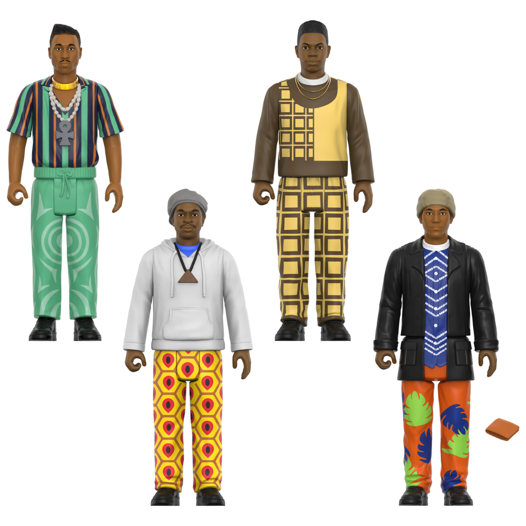 People's Instinctive Travels and the Paths of Rhythm ReAction (4x 3.75" Figures)
