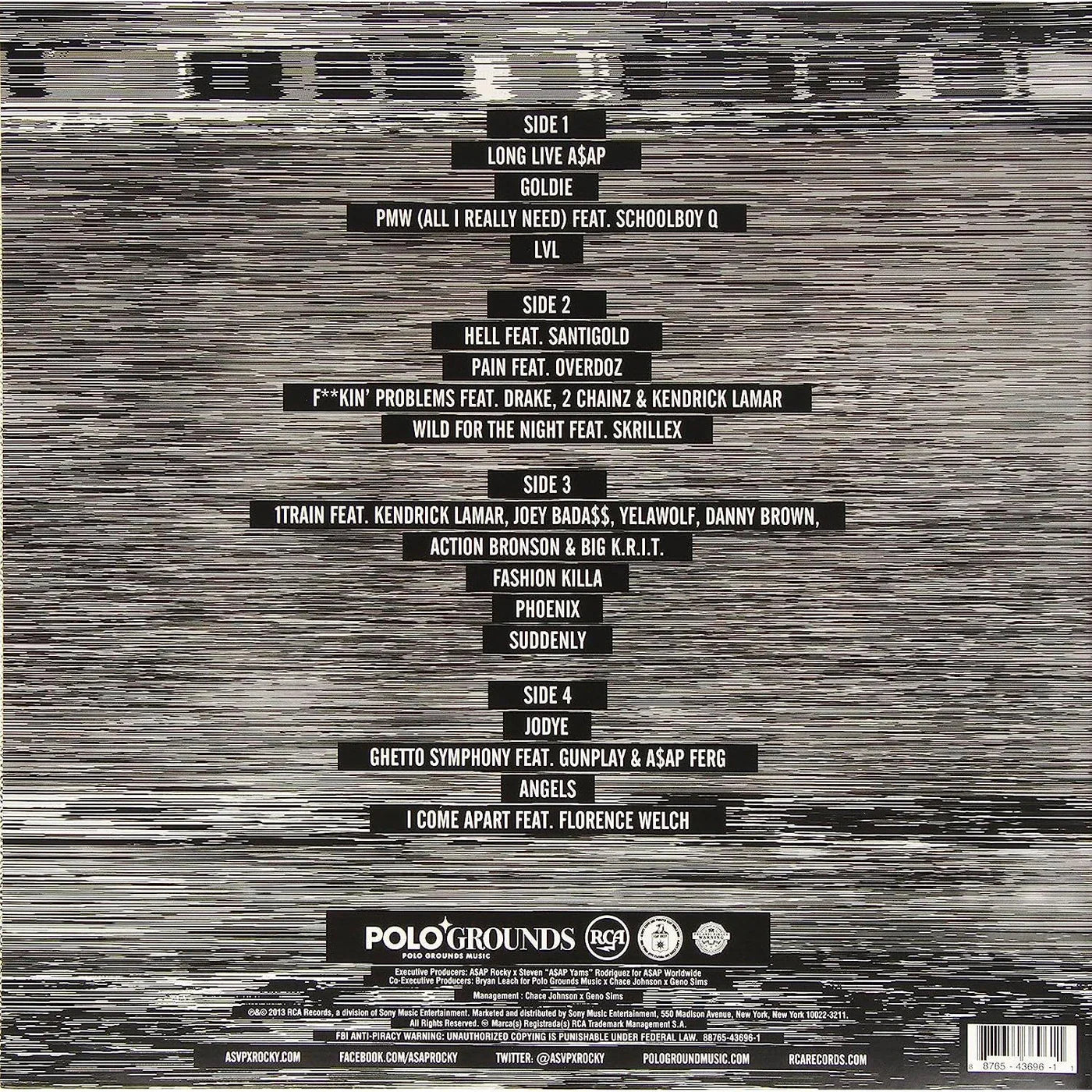 A$AP Rocky — Long. Live. A$AP (2-LP)