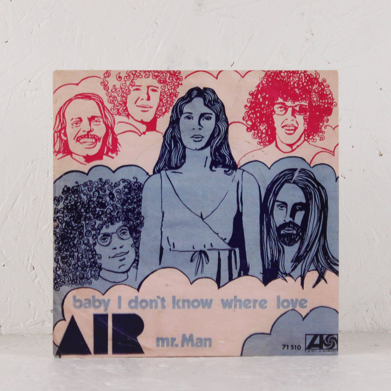 Baby I Don't Know Where Love / Mr. Man (blue vinyl) – Vinyl 7"