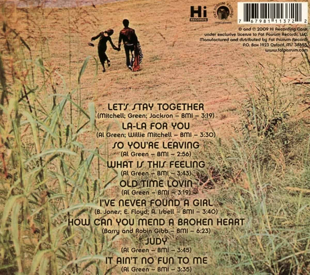 Al Green — Let’s Stay Together