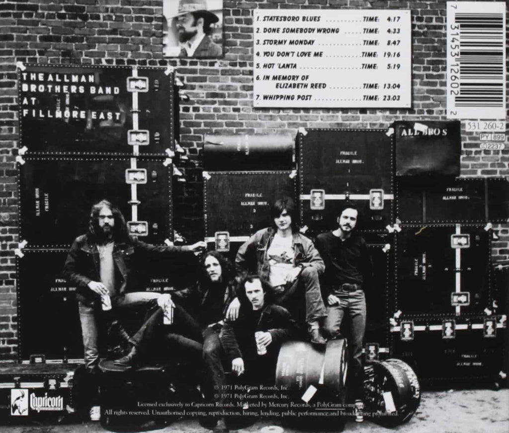 Allman Brothers Band — At The Fillmore East (2-LP)