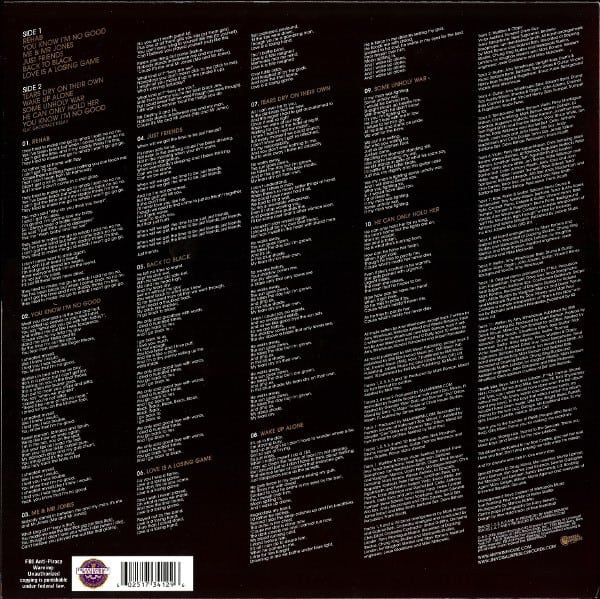 Amy Winehouse — Back To Black
