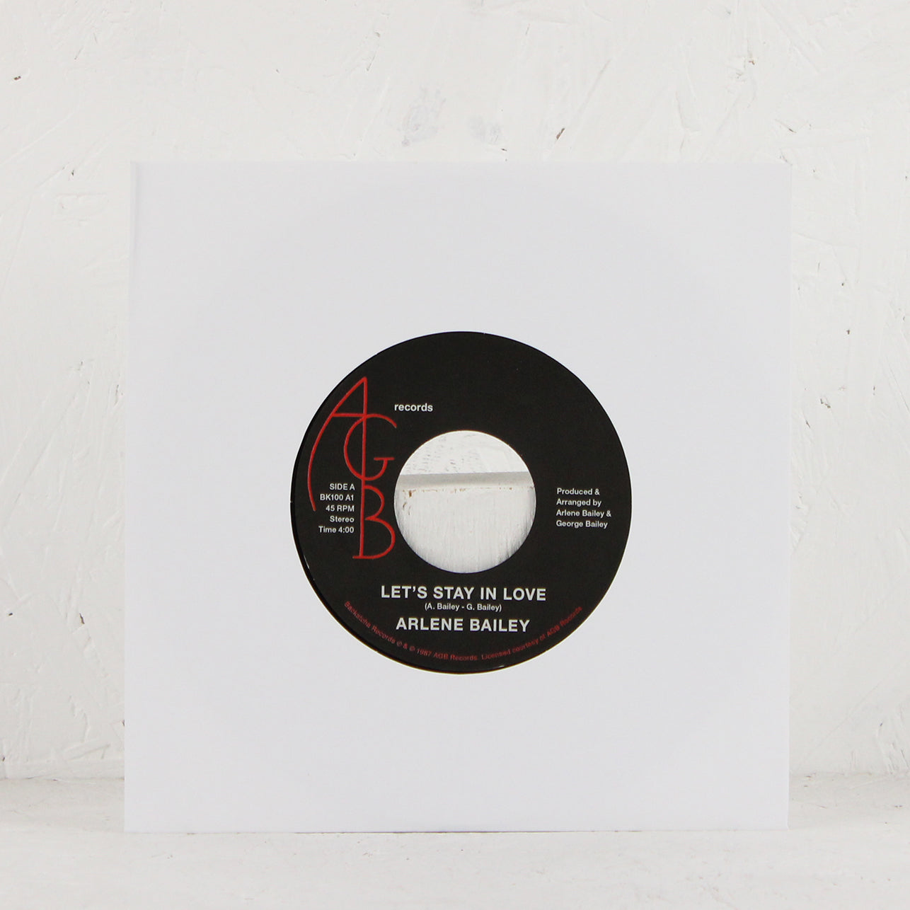 Let's Stay In Love (repress) – Vinyl 7"