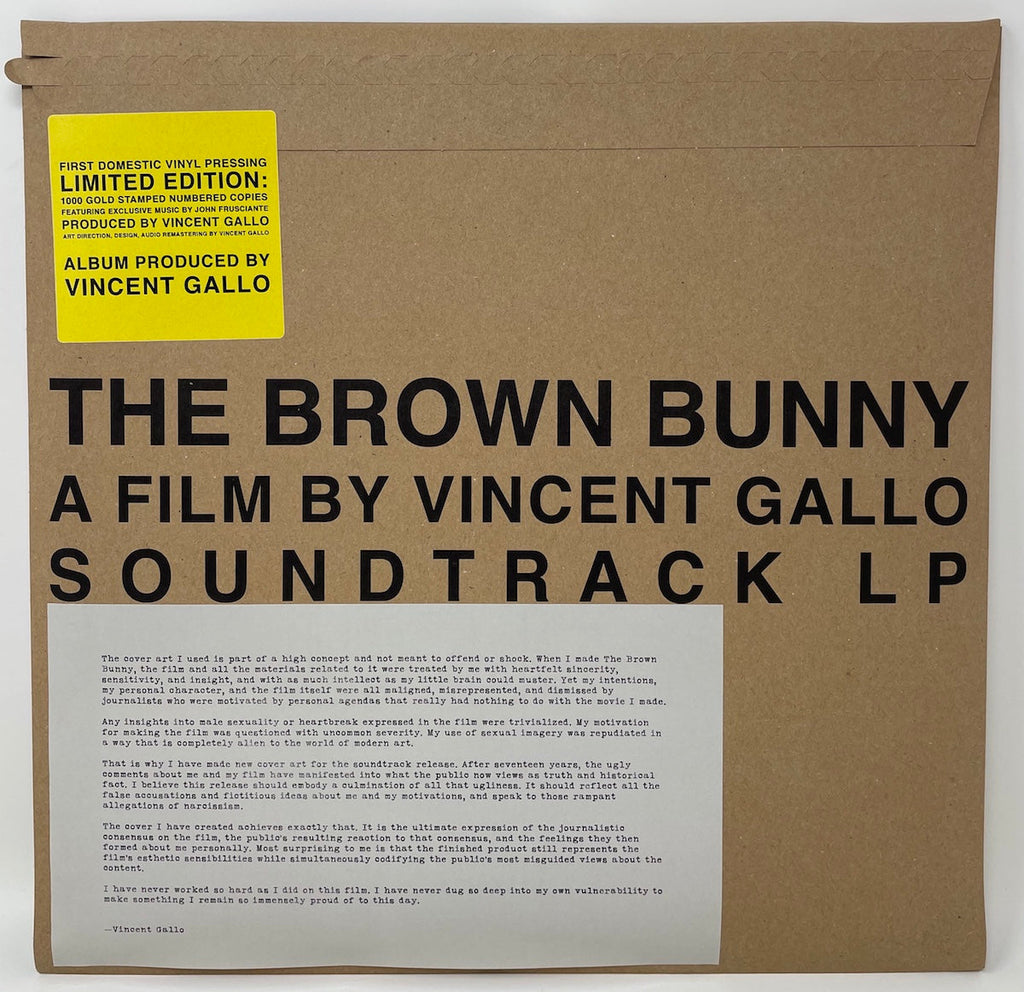 The Brown Bunny Motion Picture Soundtrack (Distro Title)