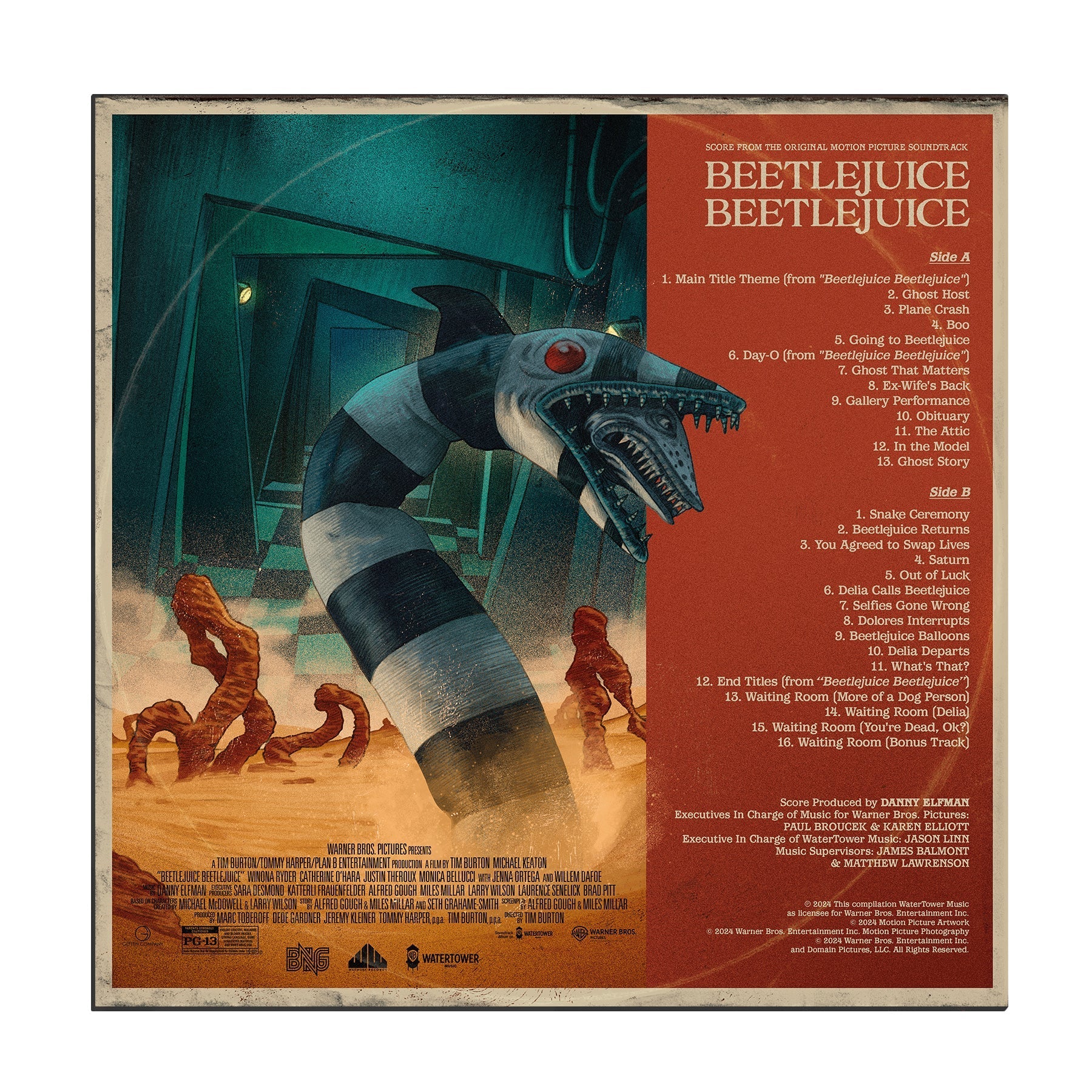 Beetlejuice Beetlejuice Original Motion Picture Score by Danny Elfman (Distro Title)