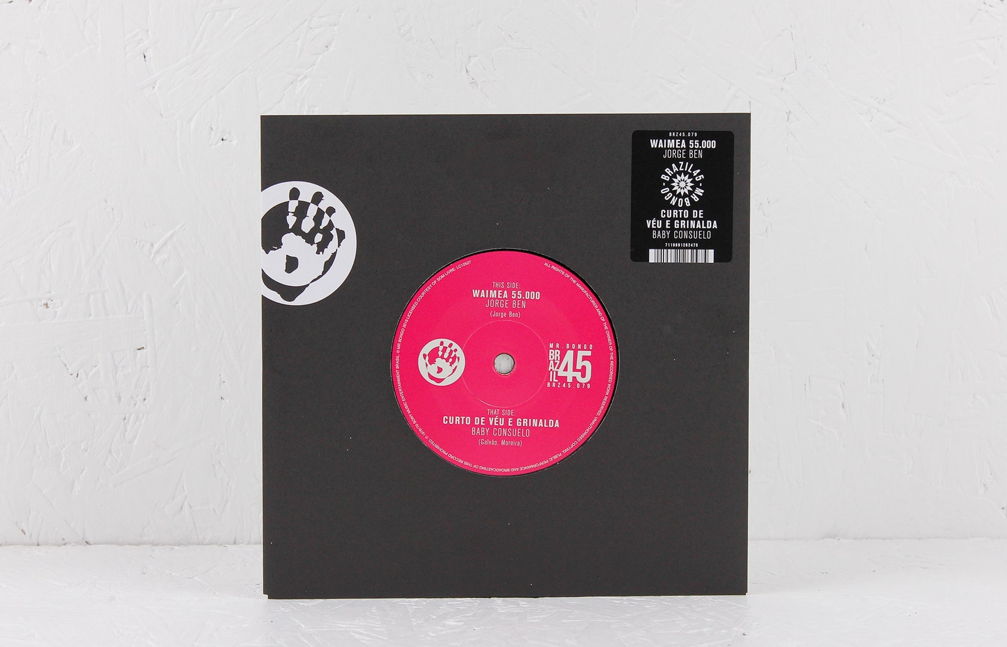 Jorge Ben – Waimea 55.000 / Baby Consuelo – Curto De Véu E Grinalda - 7" Vinyl