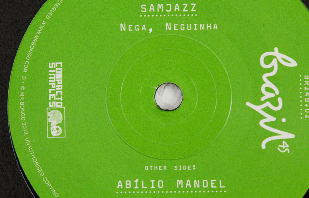 Samjazz – Nega Neguinha / Abilio Manoel – Luiza Manequim – 7" Vinyl