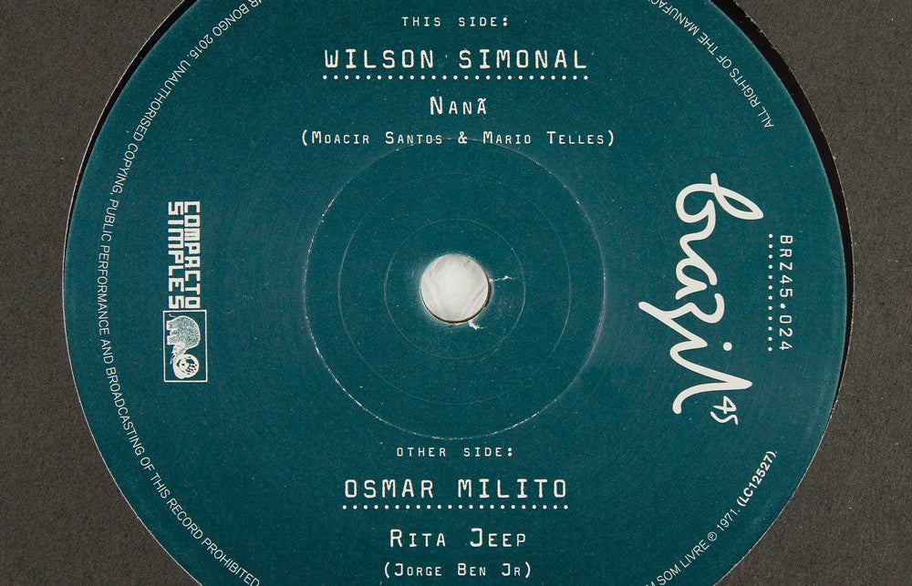 Wilson Simonal – Nana / Osmar Milito – Rita Jeep – 7" Vinyl