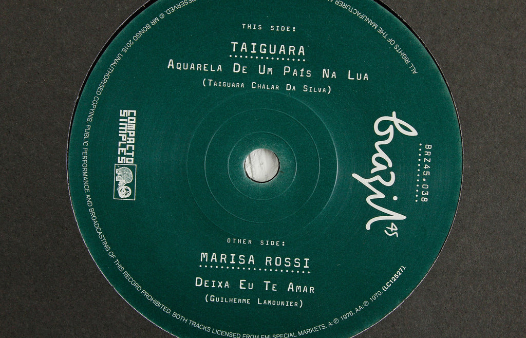 Taiguara – Aquarela De Um Pais Na Lua /  Marisa Rossi – Deixa Eu Te Amar – 7" Vinyl