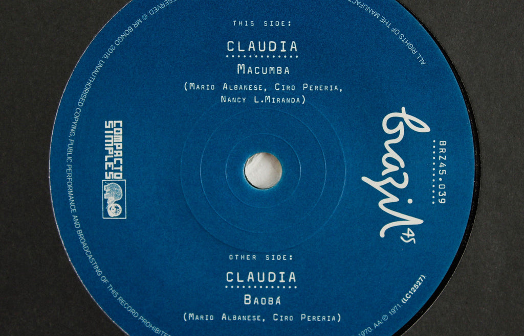 Claudia – Macumba / Baoba – 7" Vinyl