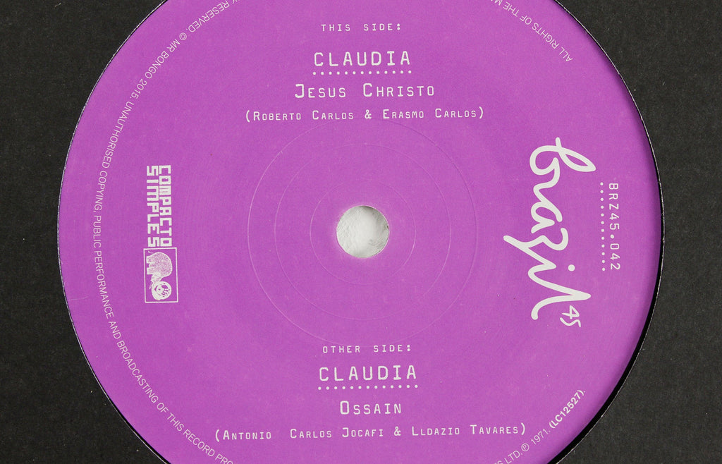 Claudia – Jesus Cristo / Ossain – 7" Vinyl