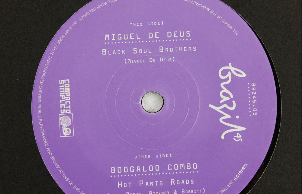 Miguel de Deus – Black Soul Brothers / Boogaloo Combo – Hot Pants Road – 7" Vinyl