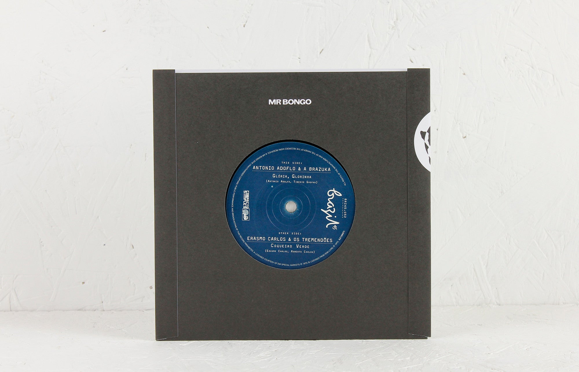 Antonio Adolfo & A Brazuka – Gloria Glorinha / Erasmo Carlos & Os Tremendões – Coqueiro Verde – 7"