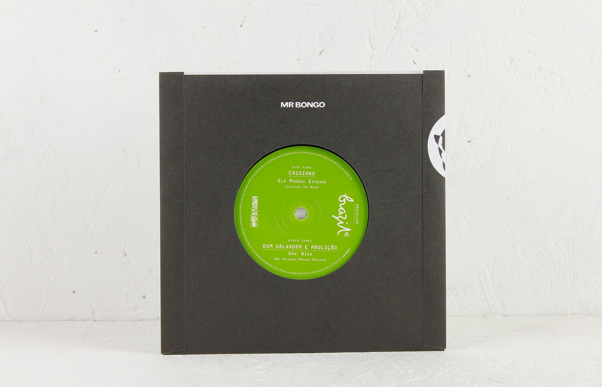 Cassiano – Ela Mandou Esperar / Dom Salvador e Abolicao – Uma Vida – 7" Vinyl