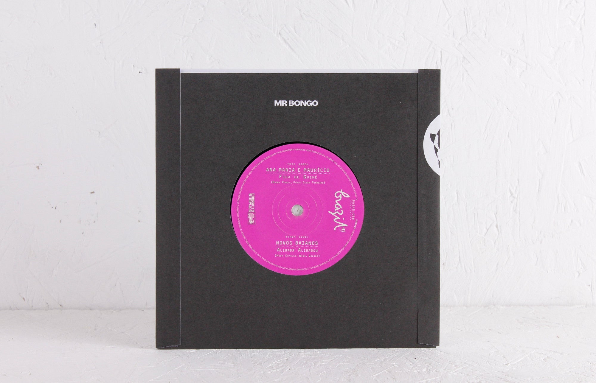 Ana Maria e Maurício – Figa de Guiné / Novos Baianos – Alibabá Alibabou – 7" Vinyl