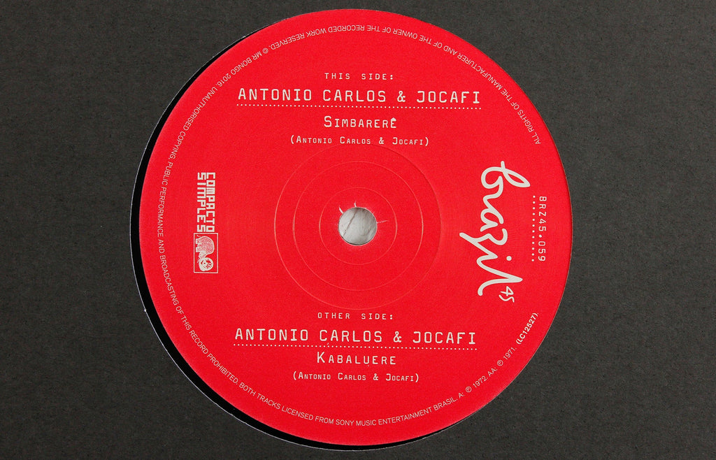Antonio Carlos & Jocafi – Simbarerê / Kabaluere – 7" Vinyl