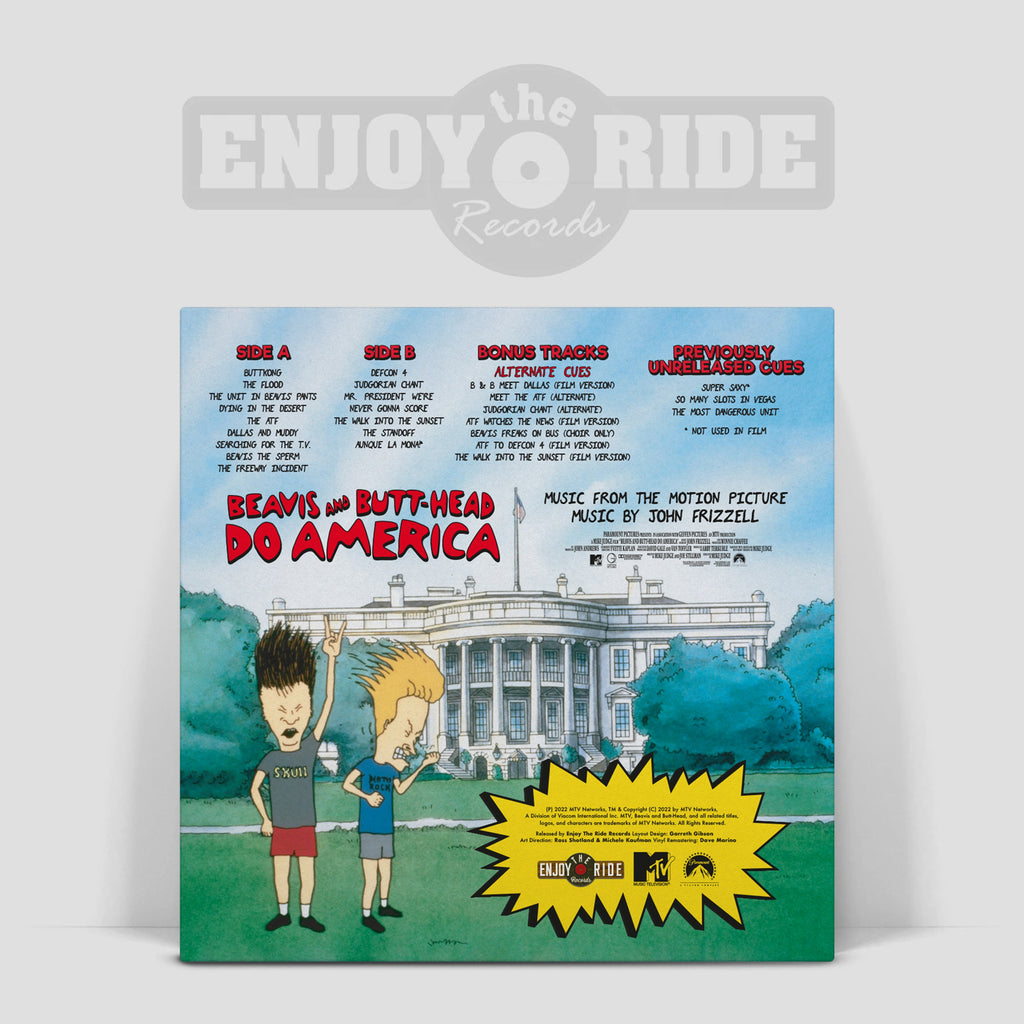 Beavis & Butt-Head Do America Score By John Frizzell (ETR158)