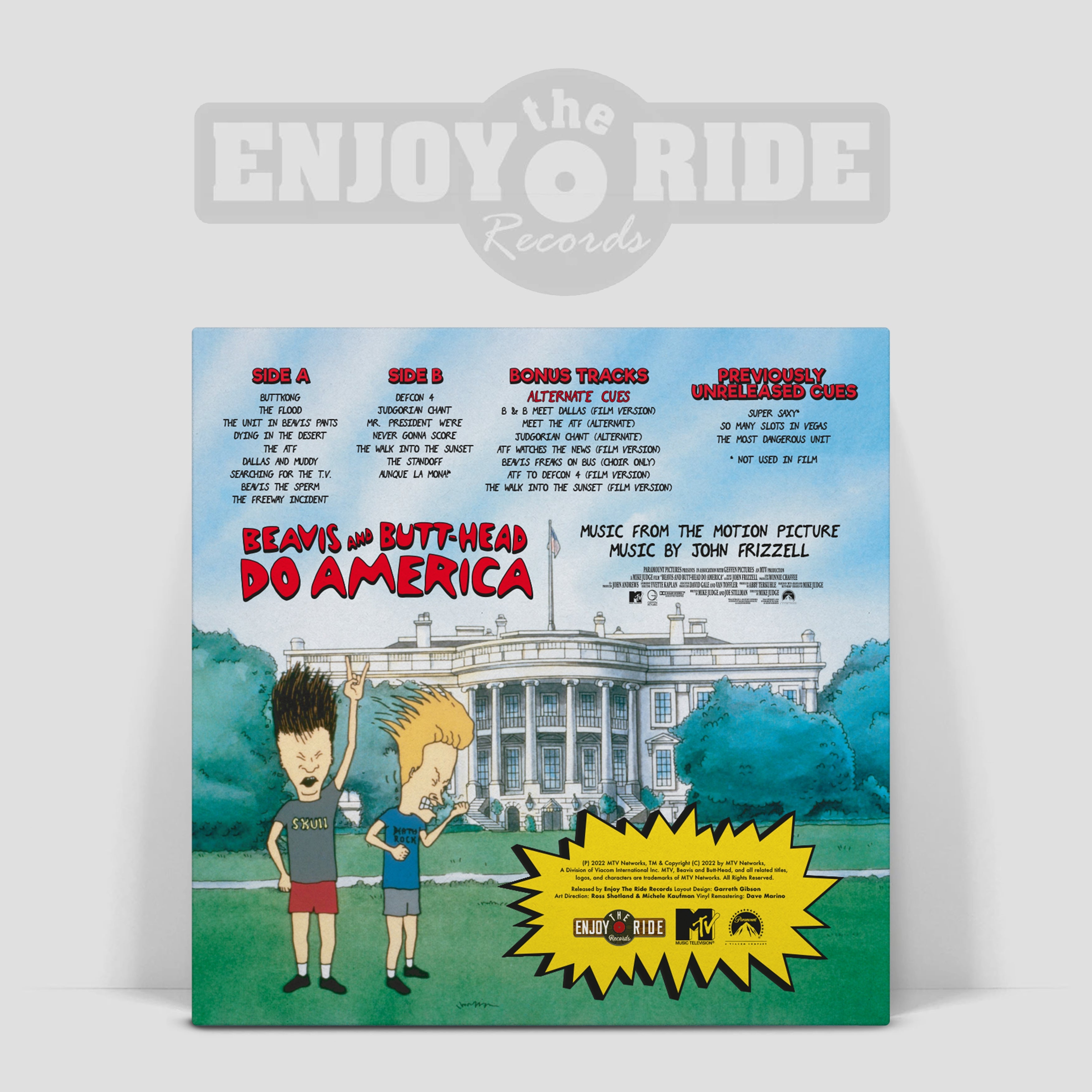 Beavis & Butt-Head Do America Score By John Frizzell (ETR158)