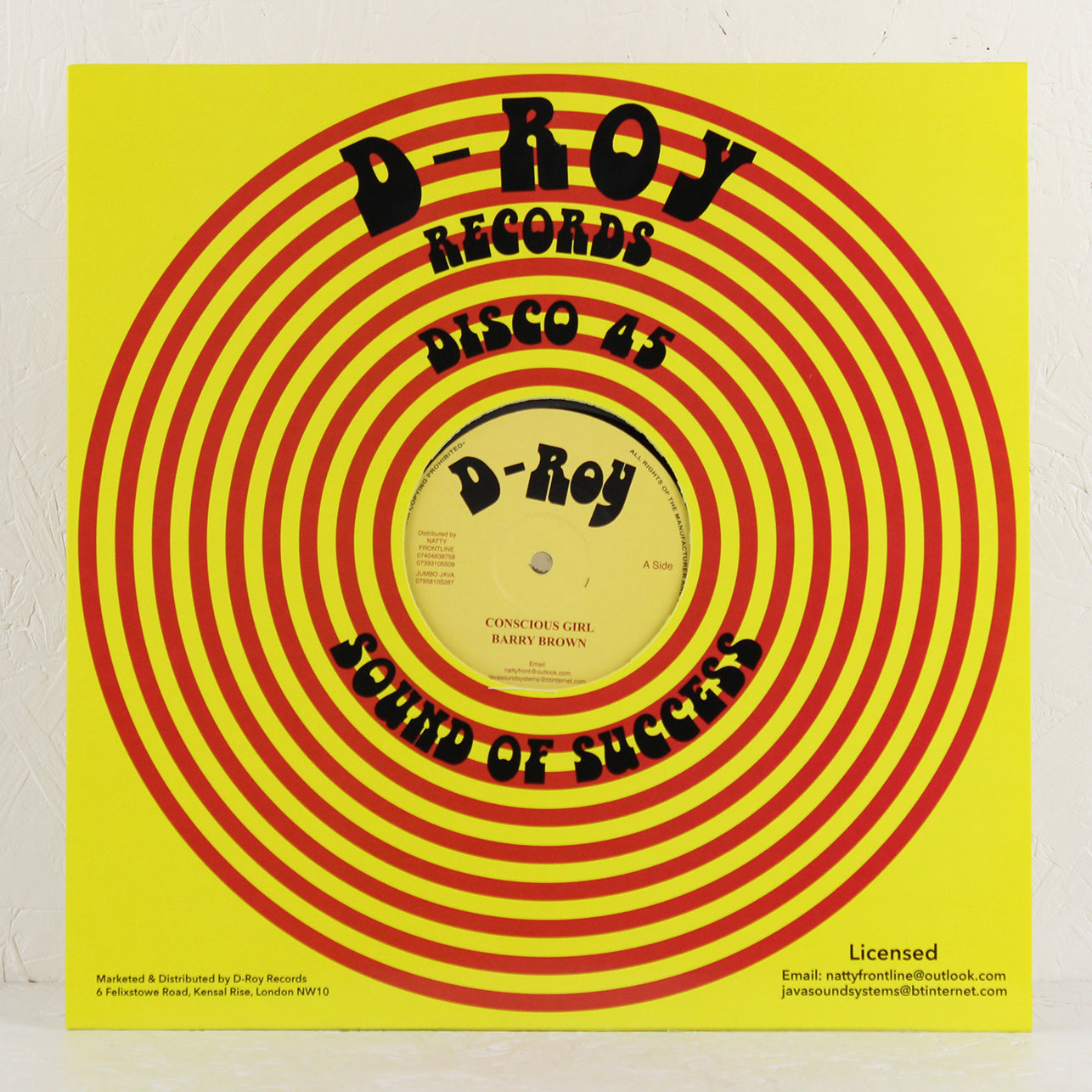 Conscious Girl – Vinyl 12"