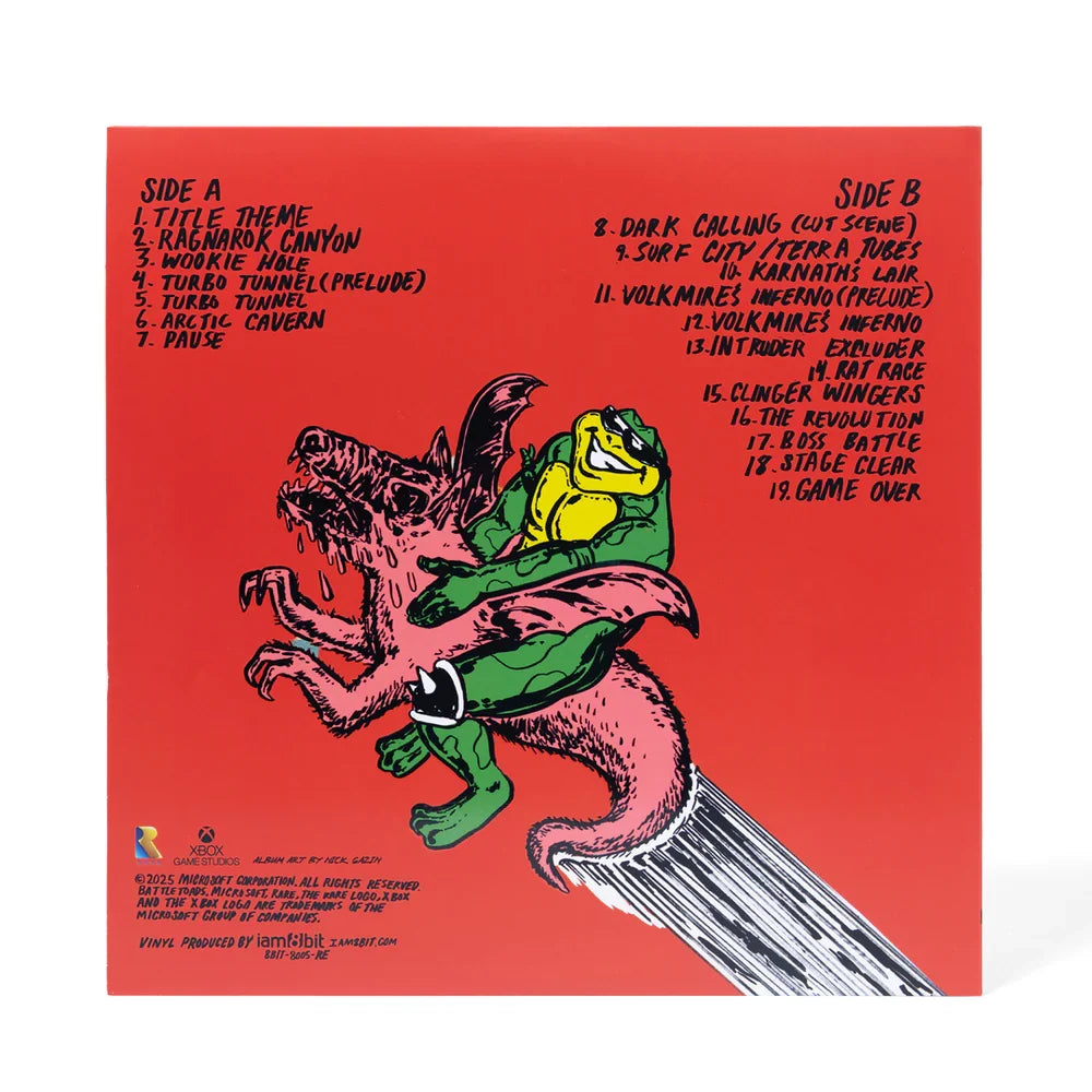 Battletoads Vinyl Soundtrack Reissue (Distro Title)