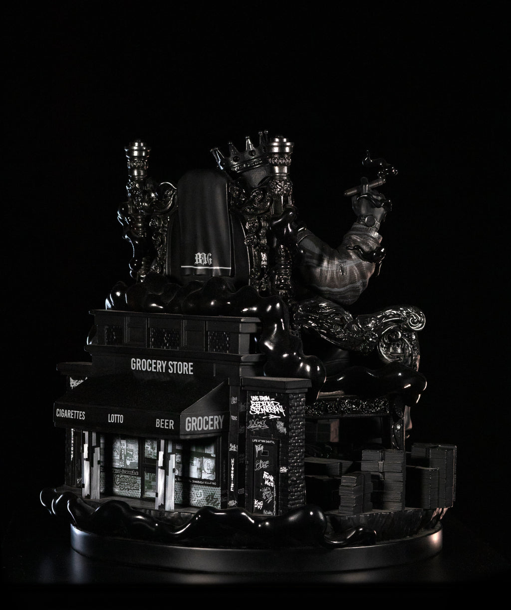 Notorious B.I.G. - Blackout Version (10.5" Statue)
