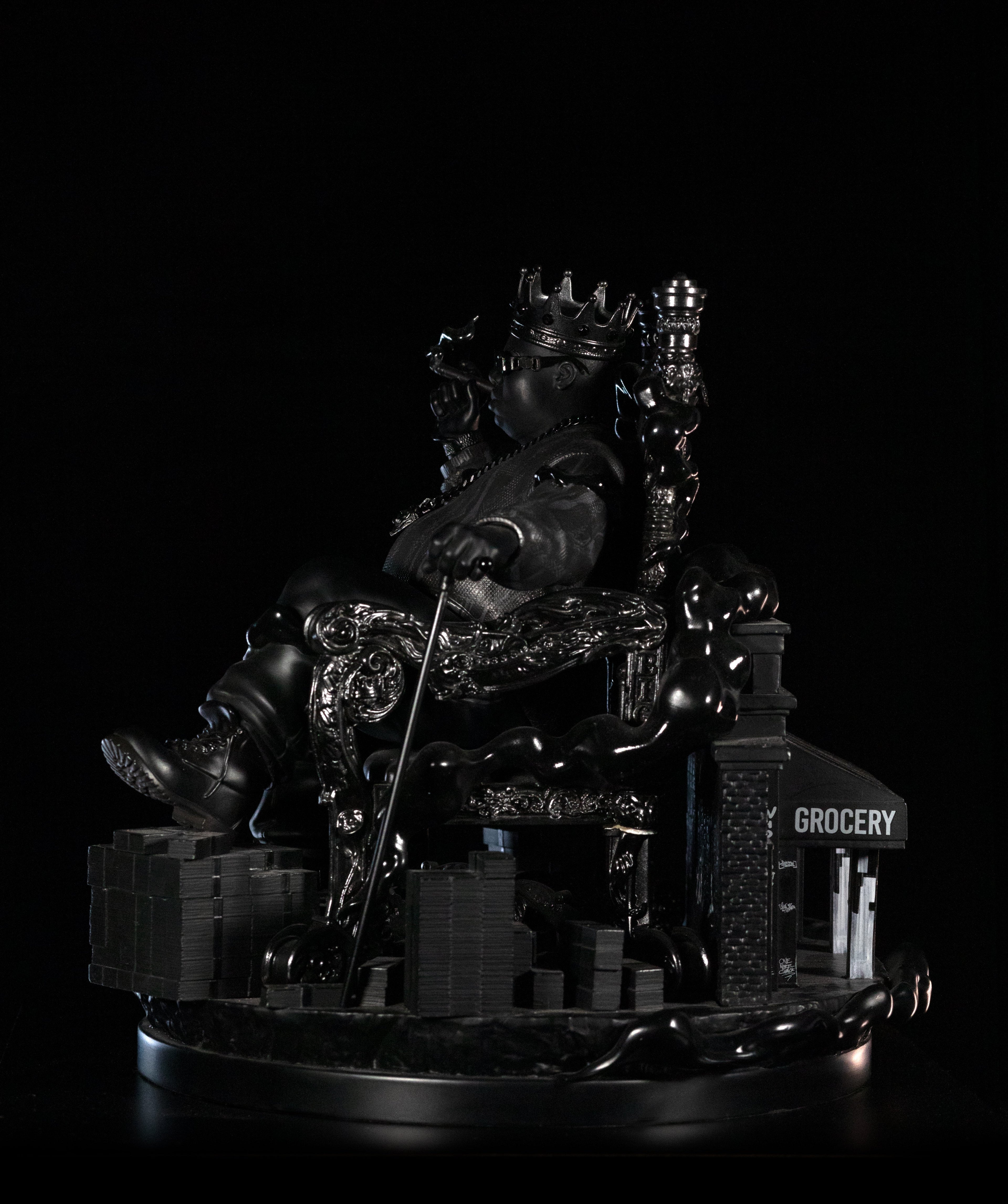 Notorious B.I.G. - Blackout Version (10.5" Statue)