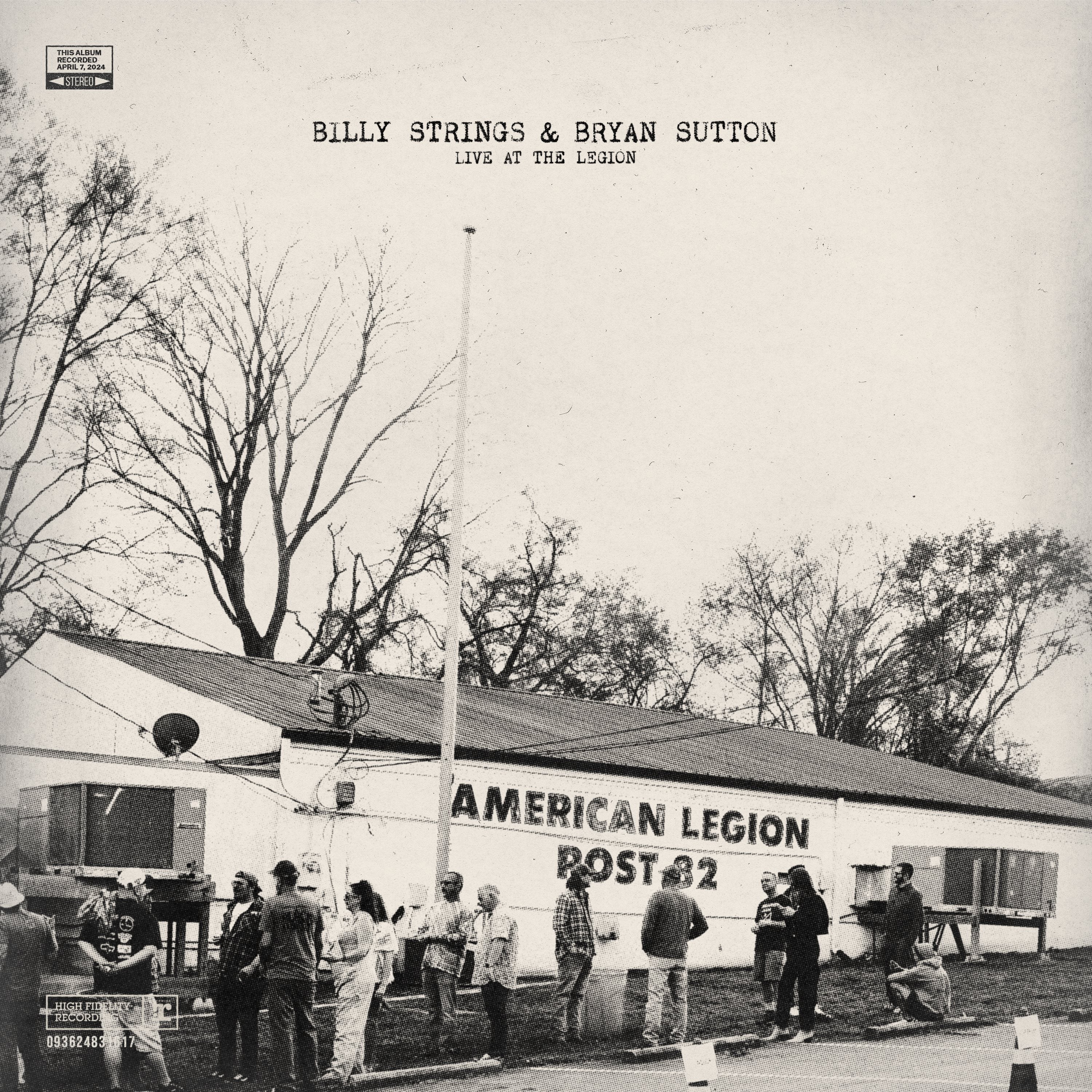 Billy Strings & Bryan Sutton — Live At The Legion (2-LP)
