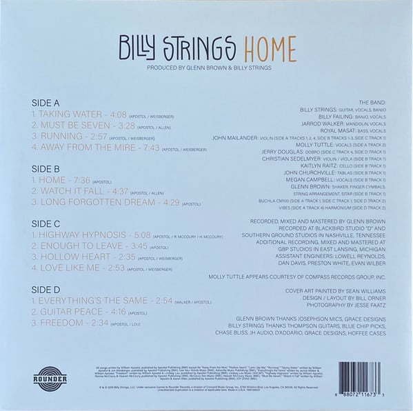 Billy Strings — Home (2-LP)