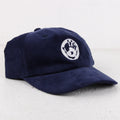 Mr Bongo Corduroy Cap – Hand Logo (Navy Blue & White)