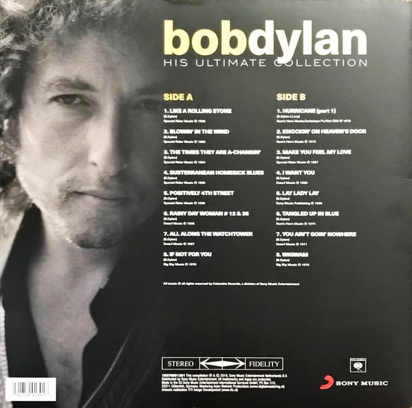 Bob Dylan — His Ultimate Collection