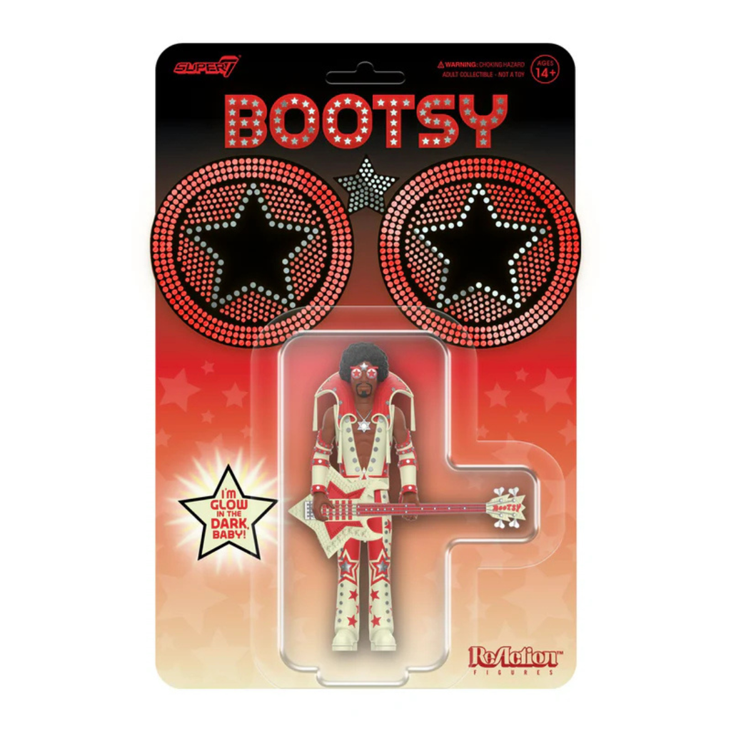 Bootsy Collins Glow-In-The-Dark ReAction (3.75" Figure)