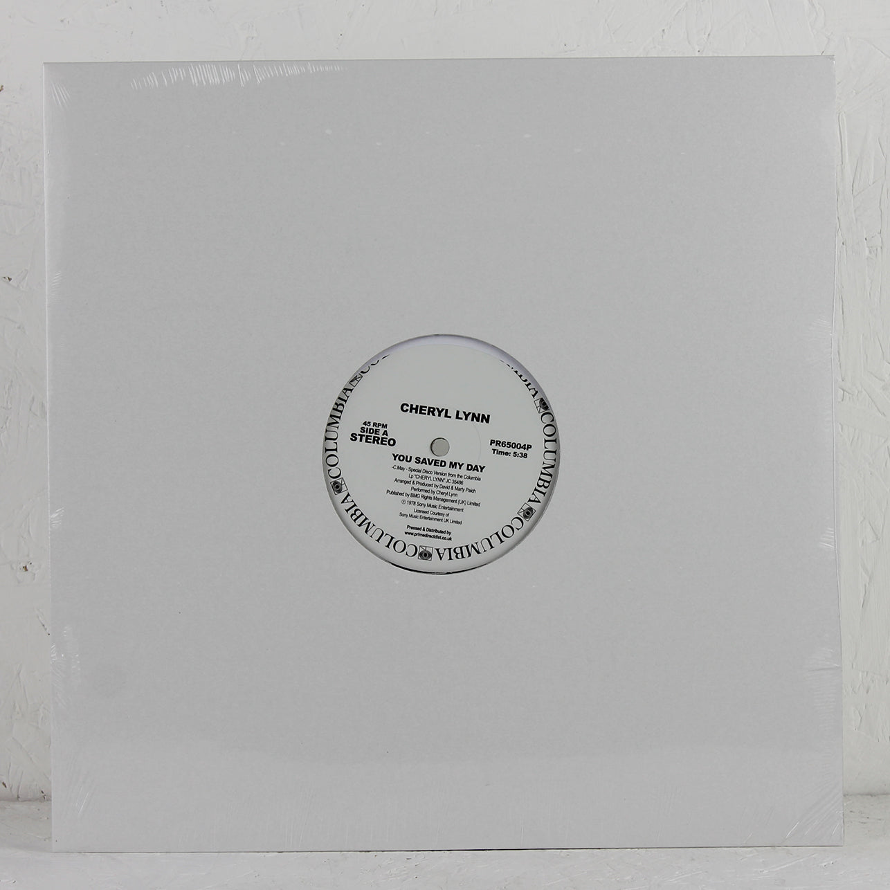 You Saved My Day / Got To Be Real – Vinyl 12"