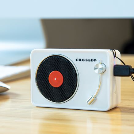 Mini Turntable Bluetooth Speaker