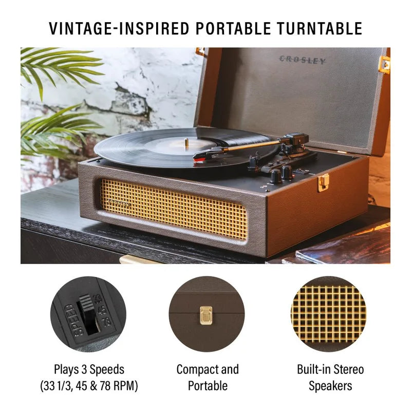 Voyager Portable Turntable