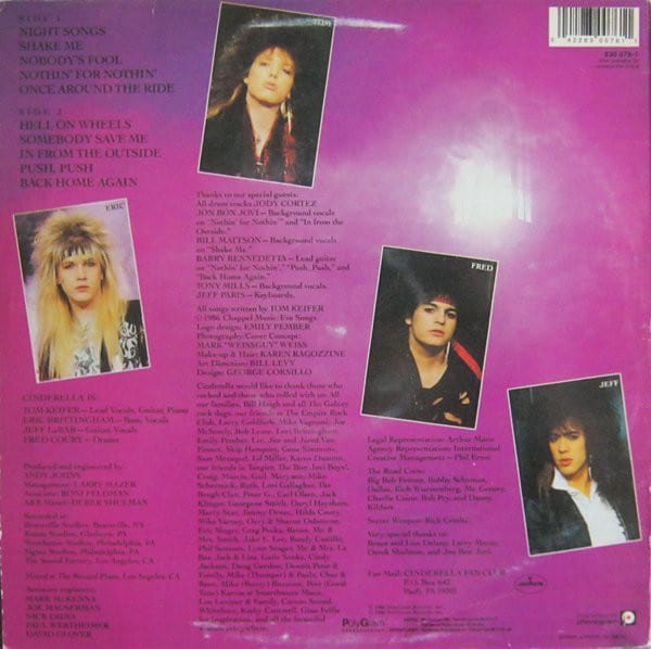 Cinderella — Night Songs