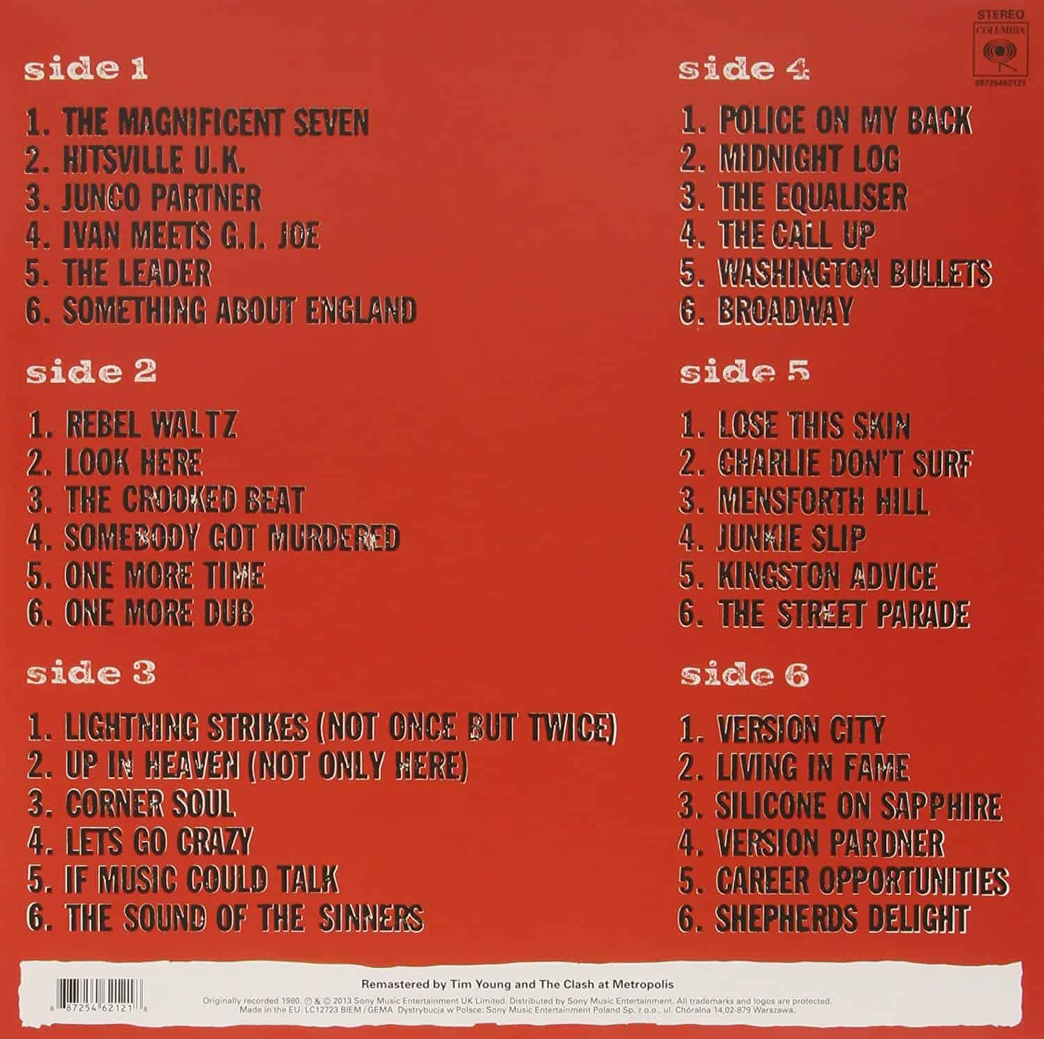 Clash — Sandinista! (3-LP)
