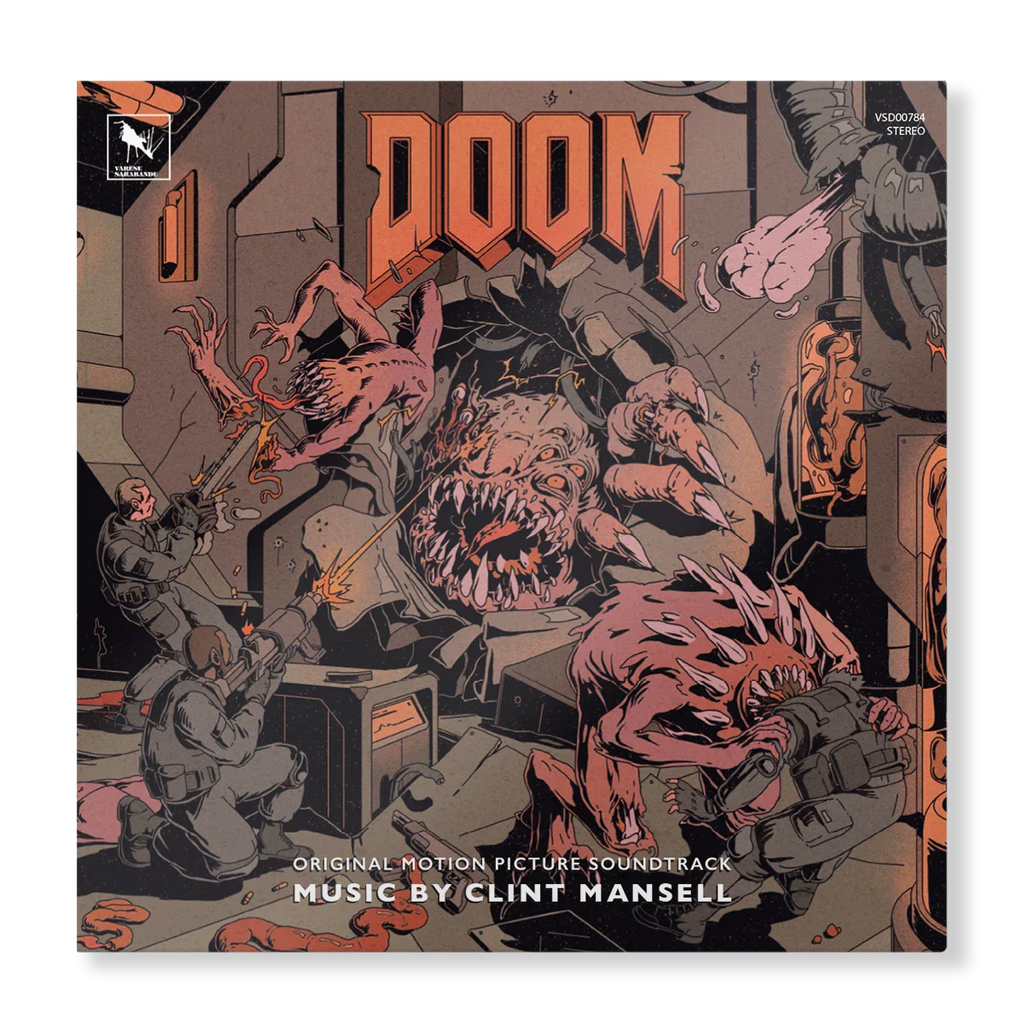Clint Mansell – Doom (Original Motion Picture Soundtrack - Orange & Green Doomguy Vinyl 2LP) (Distro Title)
