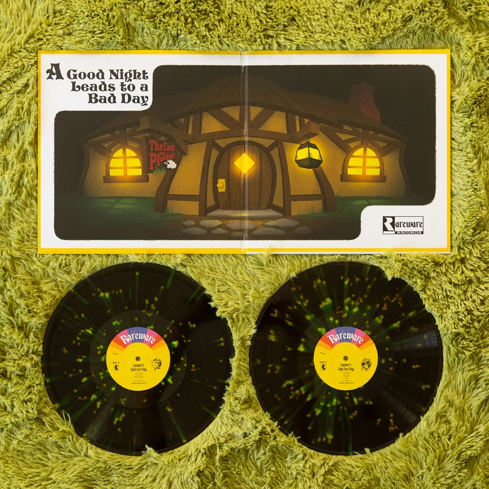 Conker’s Bad Fur Day Vinyl Soundtrack 2xLP Reissue (Distro Title)