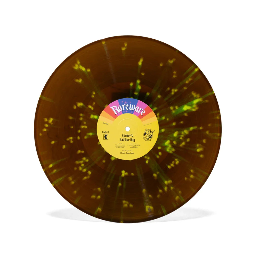 Conker’s Bad Fur Day Vinyl Soundtrack 2xLP Reissue (Distro Title)