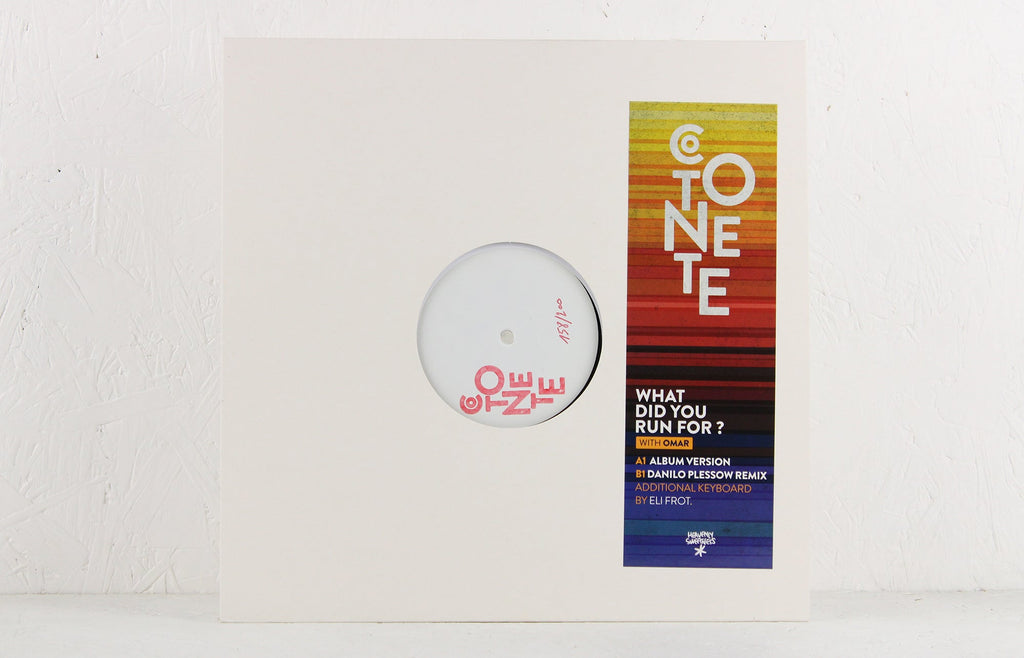 What Did You Run For? (Danilo Plessow Remix) – Vinyl 12"